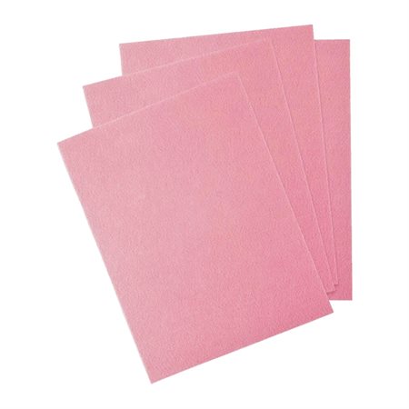 FELT SHEETS PINK 10PCS