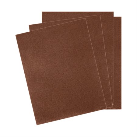 FELT SHEETS BROWN 10PCS