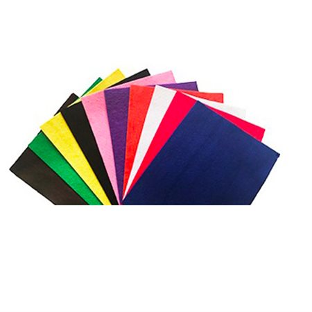 FEUTRE 9X12 ASS 10PCS