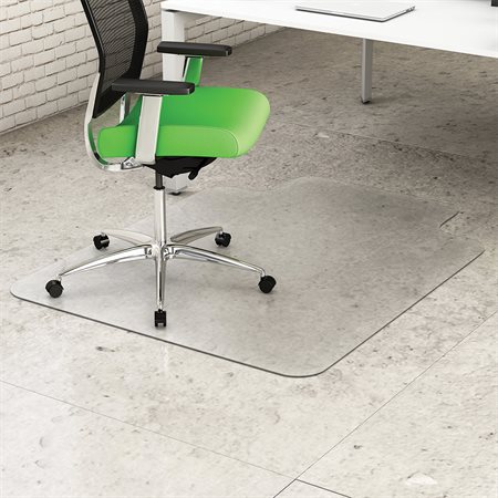 Earth Source® Chair Mat Hard Floor w /  Lip