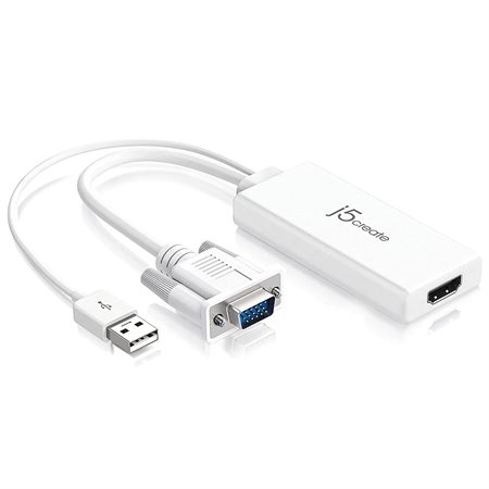 VGA to HDMI™ Video Audio Adaptor