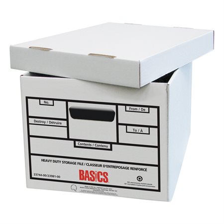 Boîtes de rangement recyclées solides à montage rapide