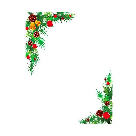 Christmas Paper Holiday Wreath