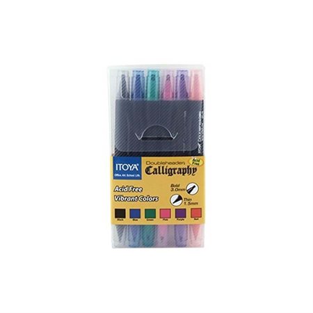 MARQ CALLIGRAPHIE DOUBLE 6PCS