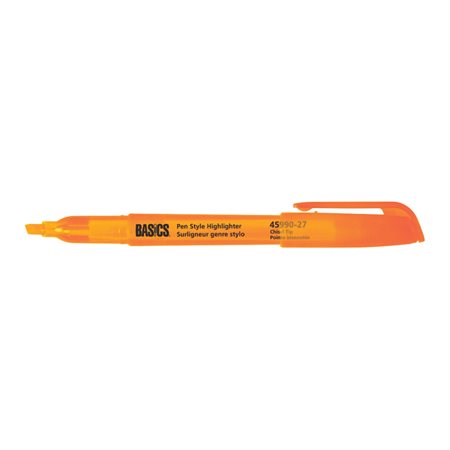 Pen Style Highlighters Orange