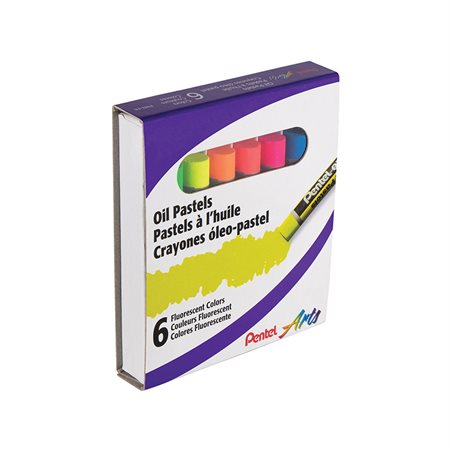 Oil Pastels Fluorescent Colours