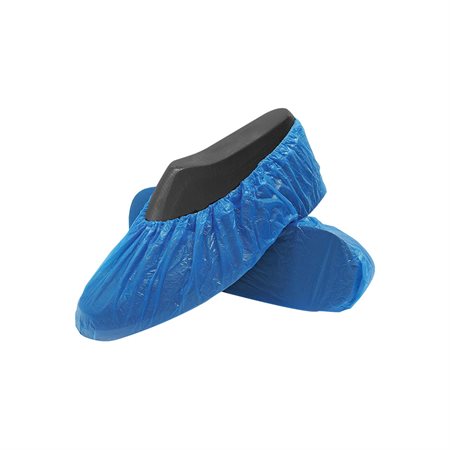 CoverMe™ CPE Disposable Shoe Covers Blue