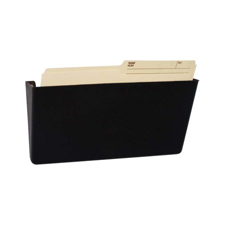 Snap and Stack Unbreakable Wall Pocket Letter Black