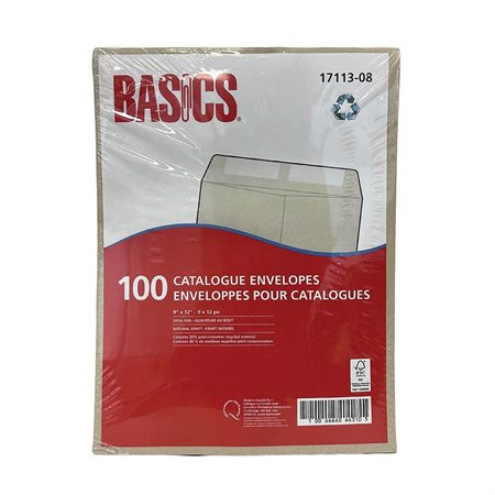 Catalogue Envelopes Natural Kraft