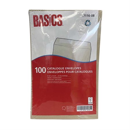 Catalogue Envelopes Natural Kraft