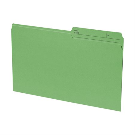Coloured Reversible File Folders Legal