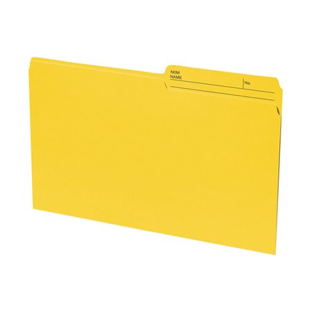 Coloured Reversible File Folders Legal