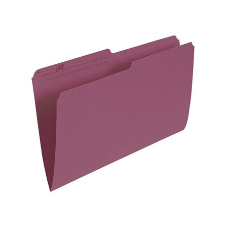 Coloured Reversible File Folders Legal