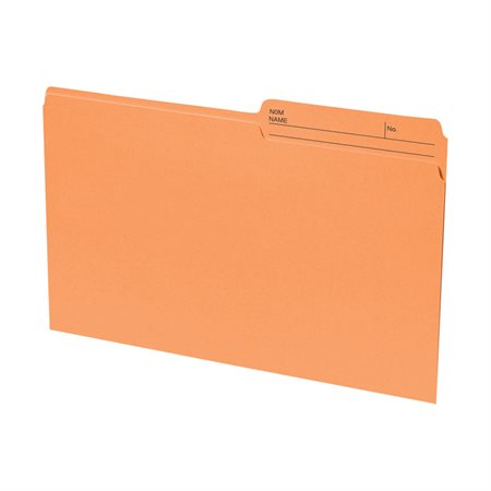 Coloured Reversible File Folders Legal