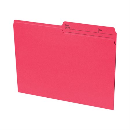 Coloured Reversible File Folders Letter