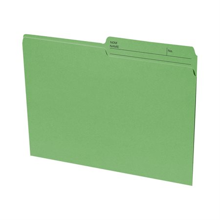 Coloured Reversible File Folders Letter