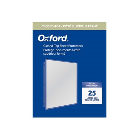 Closed-Top Page Protectors