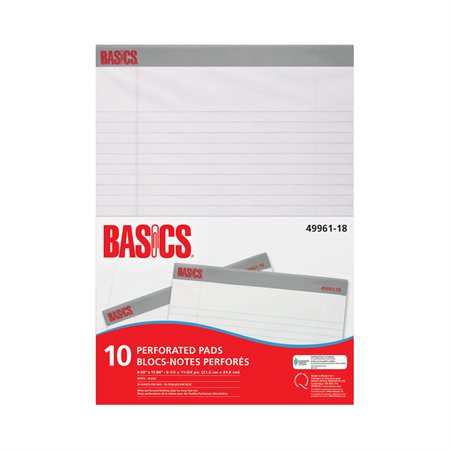 Bloc-notes à feuilles détachables