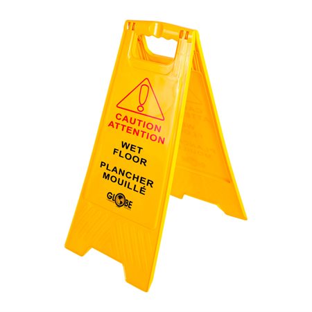 Wet Floor Sign Bilingual