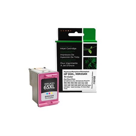 Cartouche jet encre remises à neuf (Alternative à HP 65XL)