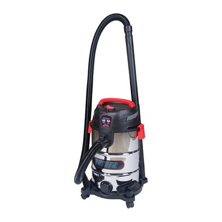 Aspirateur sec / humide en acier inoxydable