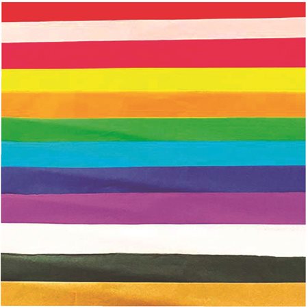 ASSORTED COLOR TISSUE PAPER
