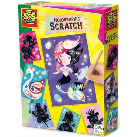 SES CARTES A GRATTER HOLOGRAPHIQUES FAIRYTALES
