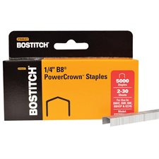 Agrafes B8® PowerCrown™ 1/4"