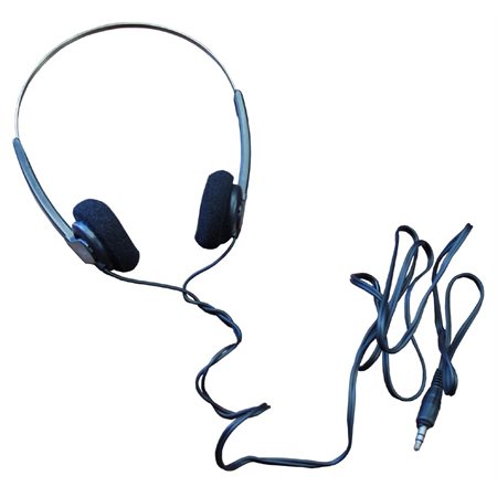 Casque stéréo – noir