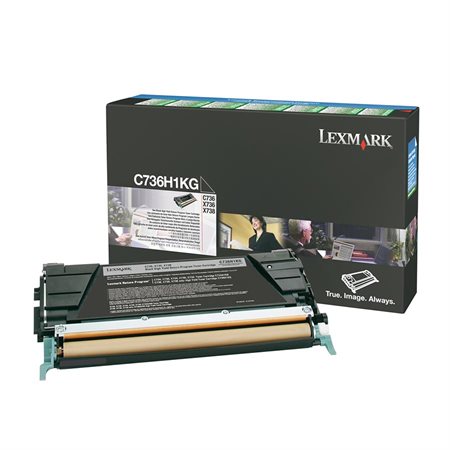 C736 / X736 / X738 High Yield Toner Cartridge  black