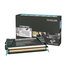 C736/X736/X738 High Yield Toner Cartridge  black