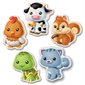 Casse-tête Educa - 5 Baby Puzzles - Animaux