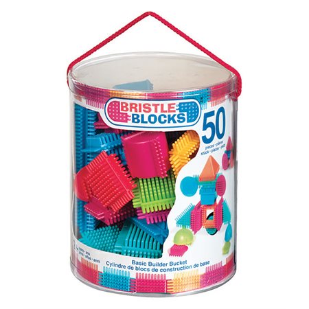 BRISTLE BLOCKS SEAU DE 50 PCS