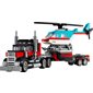 LEGO Creator - Camion à plateau avec hélicoptère