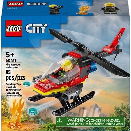 LEGO City - Hélicoptère de sauvetage des pompiers