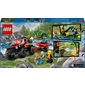 LEGO City - Camion de pompiers 4x4 & bateau de sauvetage