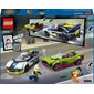 LEGO City - Poursuite voiture de police et muscle car