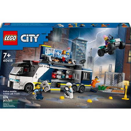 LEGO City - Le camion laboratoire de police mobile