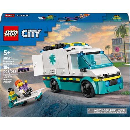 LEGO City - Ambulance d'urgence