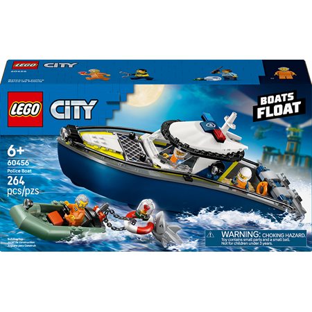LEGO City - Poursuite de police en bateau