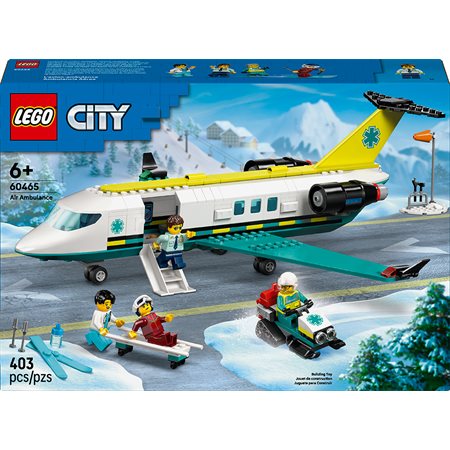 LEGO City - Avion-ambulance d'urgence