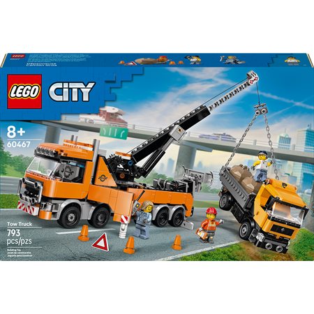 LEGO City - Camion de remorquage robuste avec grue