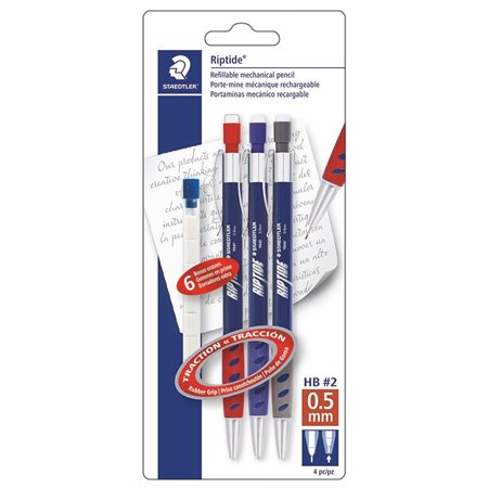 Porte-mine Staedtler Riptide 984 - 0,5mm- Paquet de 3