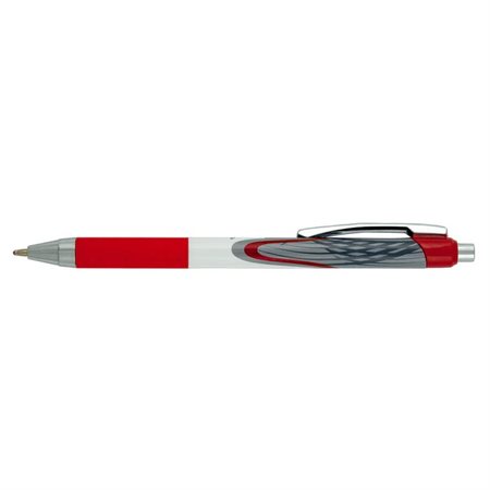 Stylo à bille rétractable Zebra Z-Grip Flight - Rouge