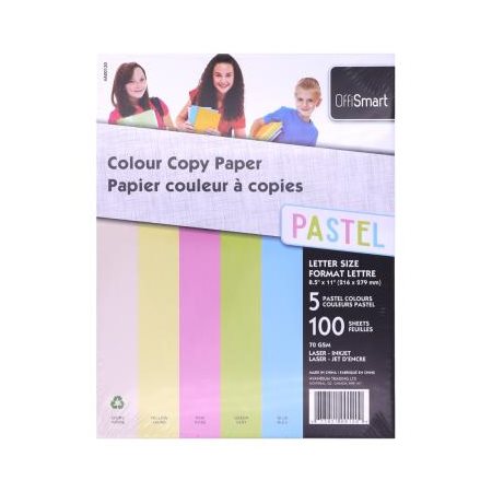 Papier multiusage - Couleurs pastels