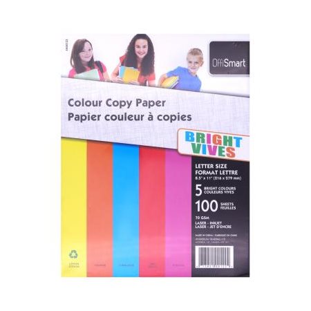 Papier multiusage - Couleurs vives