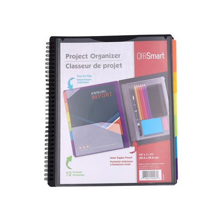 OffiSmart – 12-Pocket Project Organizer