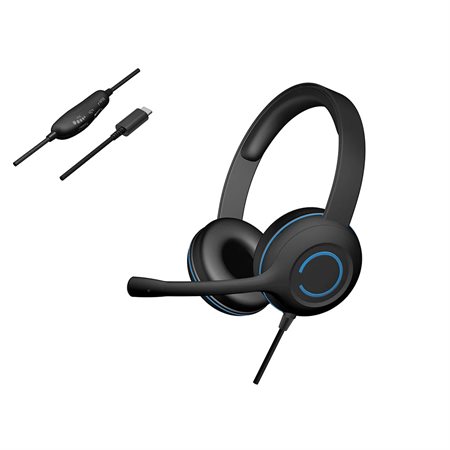 Casque stéréo USB-C Cyber Acoustics