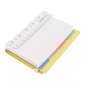 Classic Pastels Pocket Refillable Notebook - Yellow
