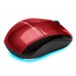 Souris sans fil Blue Diamond Travel – Rouge